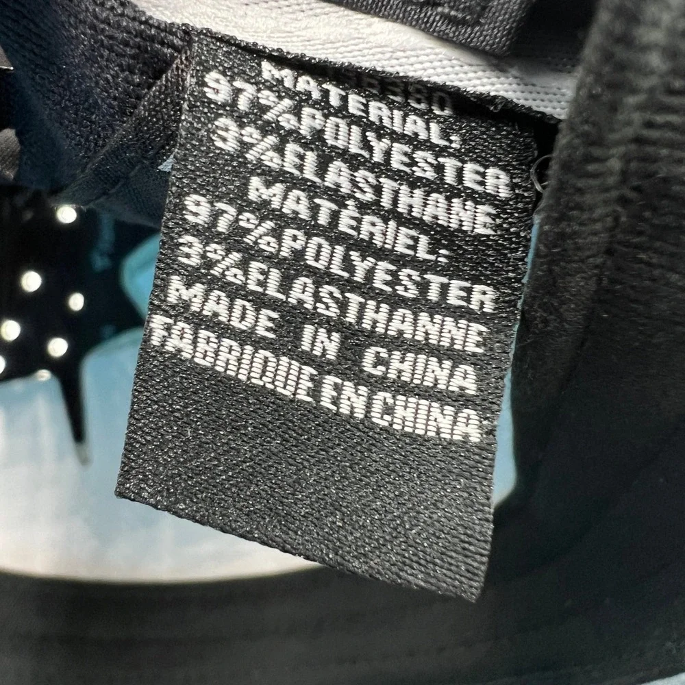 Fanatics NHL Los Angeles Kings Black Laser Cut Adjustable Strapback Hat Cap - Picture 9 of 9